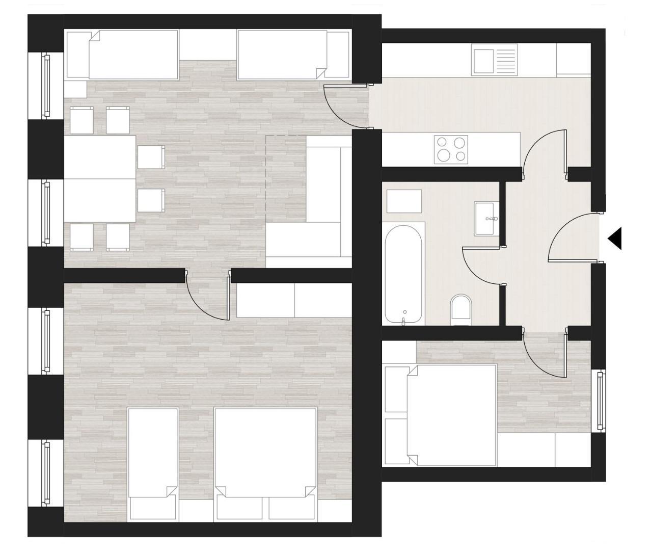 Betariel'Com Hauptbahnhof Apartment Viena Exterior foto