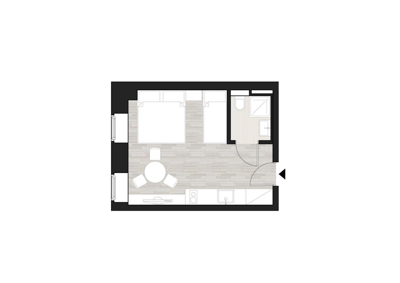 Betariel'Com Hauptbahnhof Apartment Viena Exterior foto